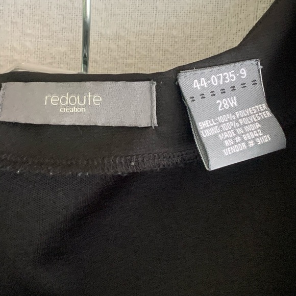 Black Tunic with Ruffle - Picture 5 of 5